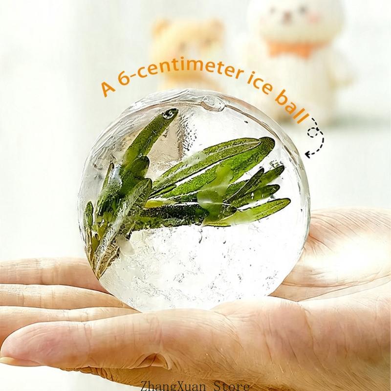 Ice Mold Sphere - Handige opvouwbare drankcontainer met deksel en