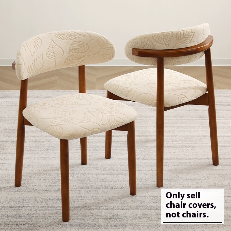 Home Bar Seating - 1/4 Stuks Jacquard Eetkamerstoel Covers Stretch