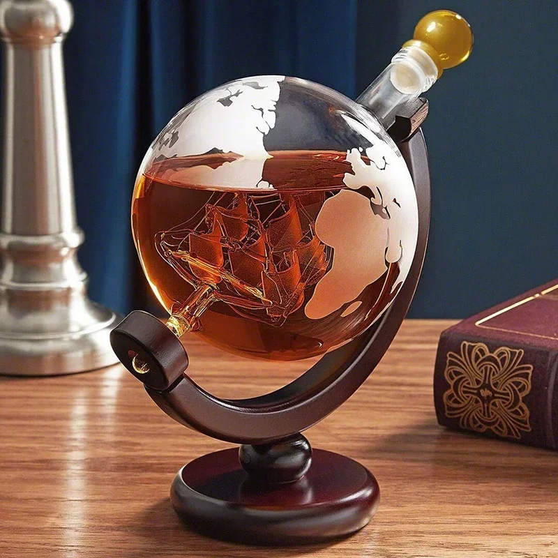 Decanter Globe Set - Creatieve Globe Decanter Set met loodvrije