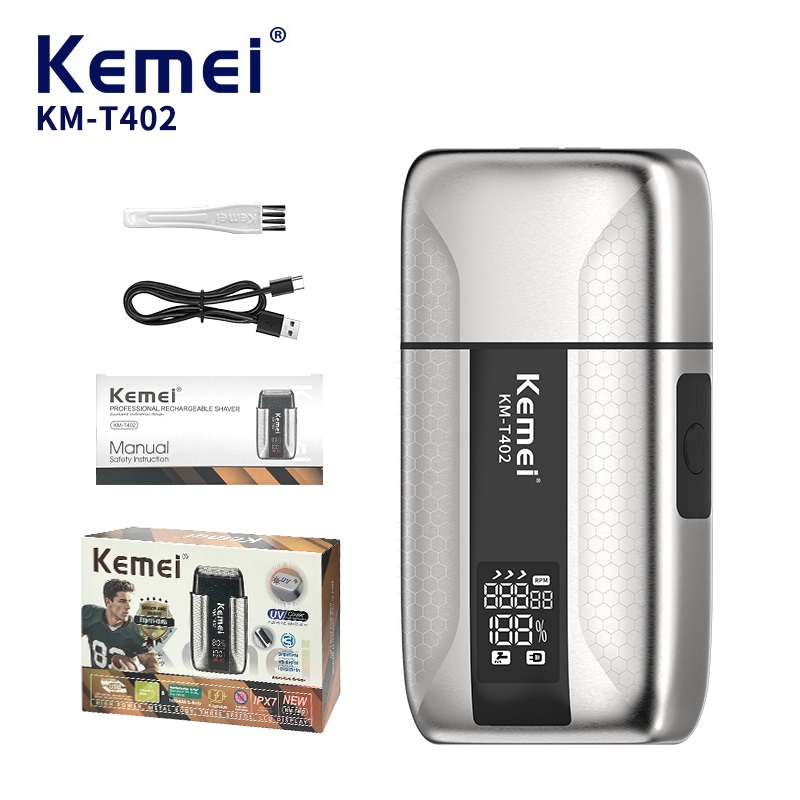 Speed Pourer Cap - Kemei T402 Professionele Barbier Foliescheerapparaten voor