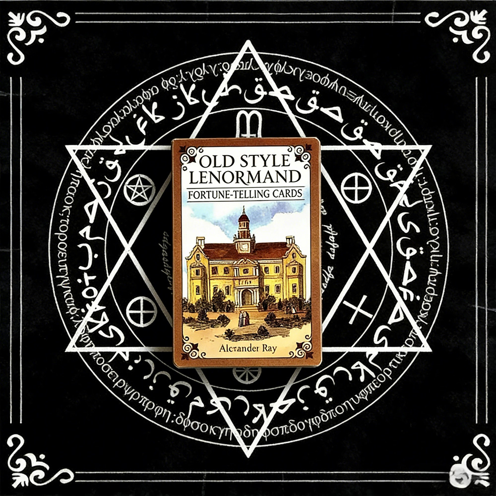 Cocktail Recipe Book - 38-kaartige Lenormand Tarot-deckset in retrostijl, inclusief
