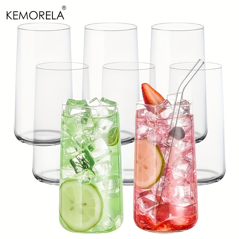 Highball Glass Set - 6 Stuks Highball Glazen Whisky Koffiekopje