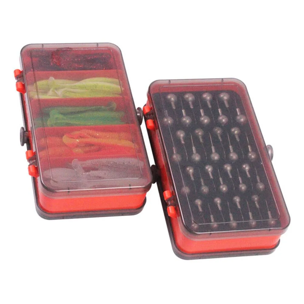 Jigger Double Sided - Draagbare Dubbelzijdig Split Aas Doos Crank