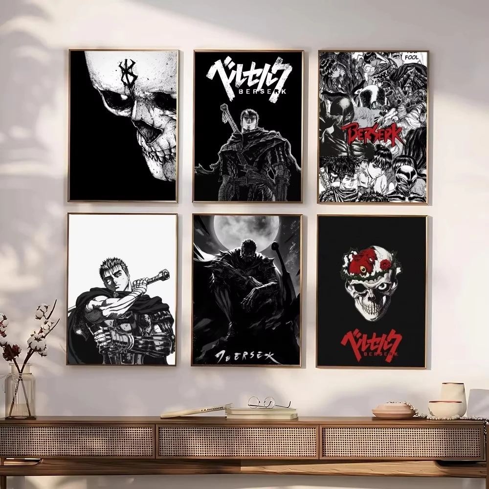 Home Bar And Restaurant - Anime B-berserk Poster Papier Print Thuis