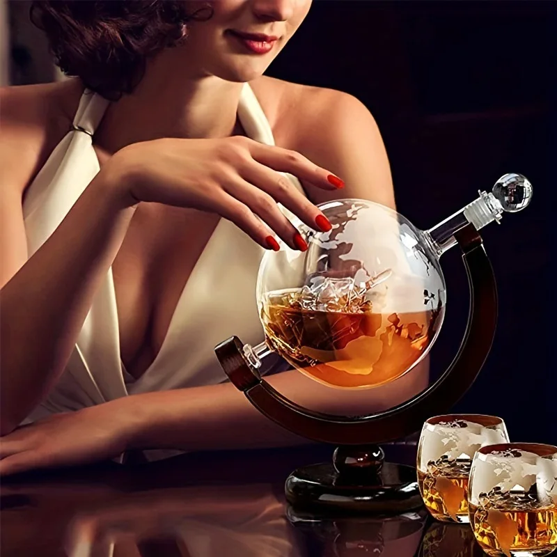 850ml Whisky Globe Decanter Se - Decanter Globe Set recensie en prijs