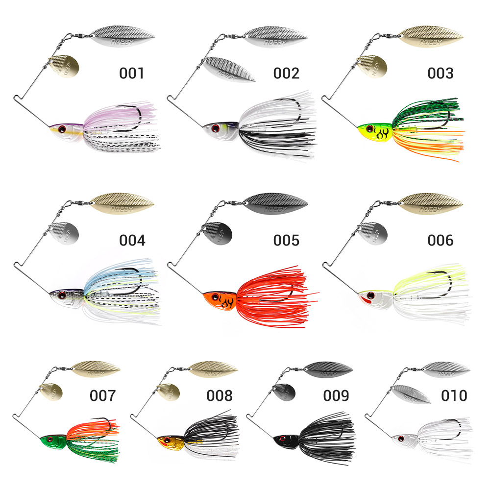 Noeby Spinnerbait 10.5g 14g 21 - Jigger Double Sided recensie en prijs