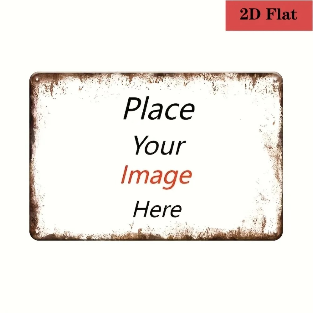 8×12 inch aanpasbare metalen p - Home Bar Cafe recensie en prijs