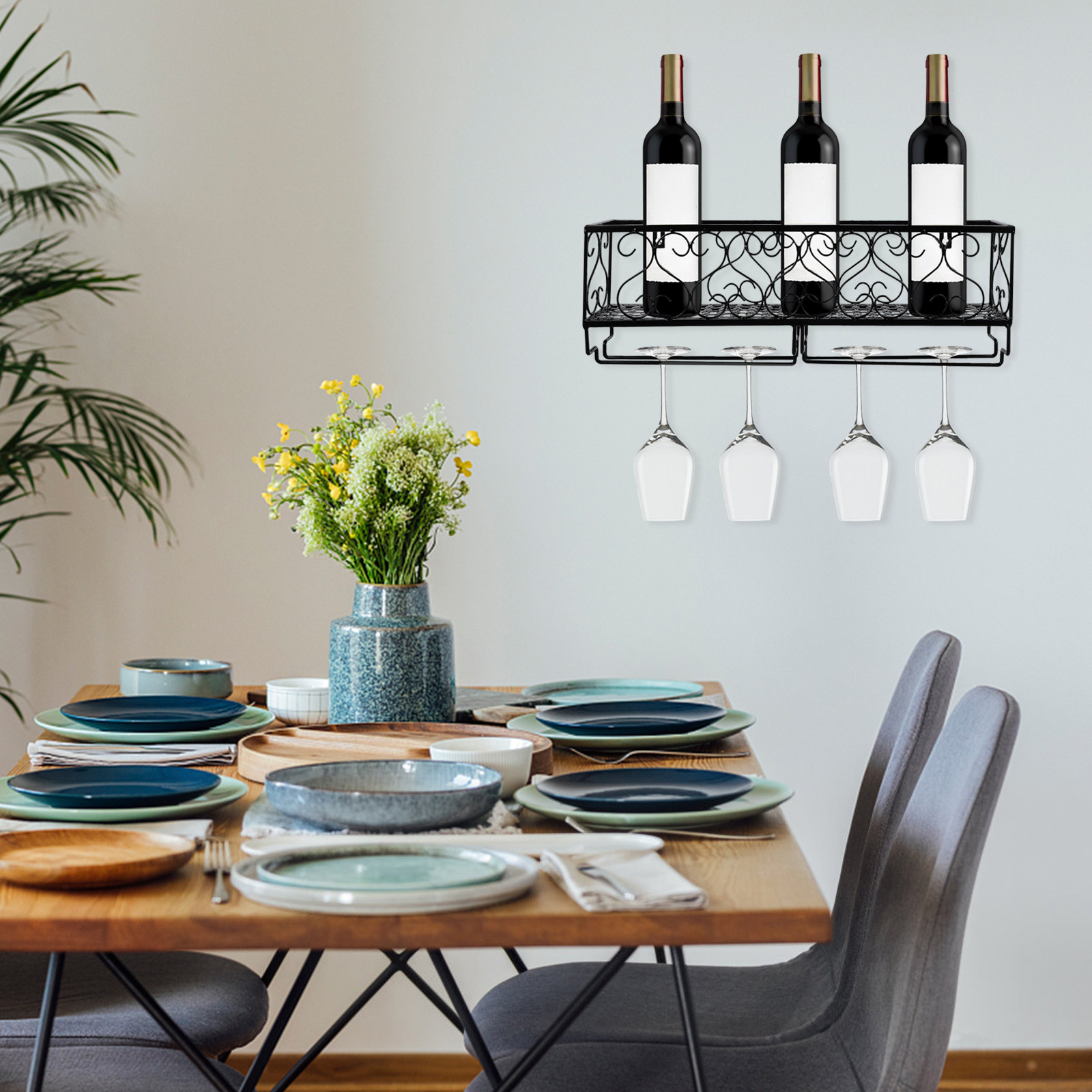 1 stuks wandmontage wijnflesse - Home Bar Setup recensie en prijs