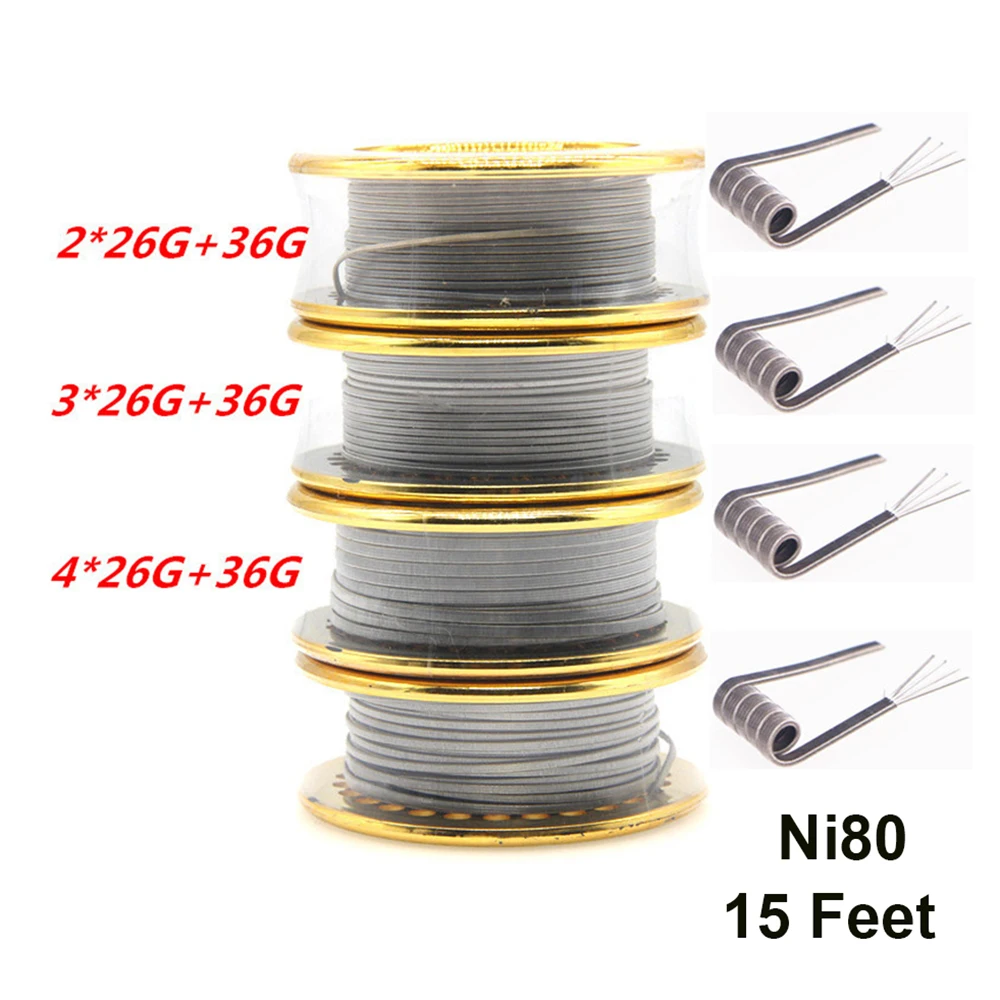 Ni80 Wire 26G 36ga 15 Voet Cla - Jigger Double Sided recensie en prijs
