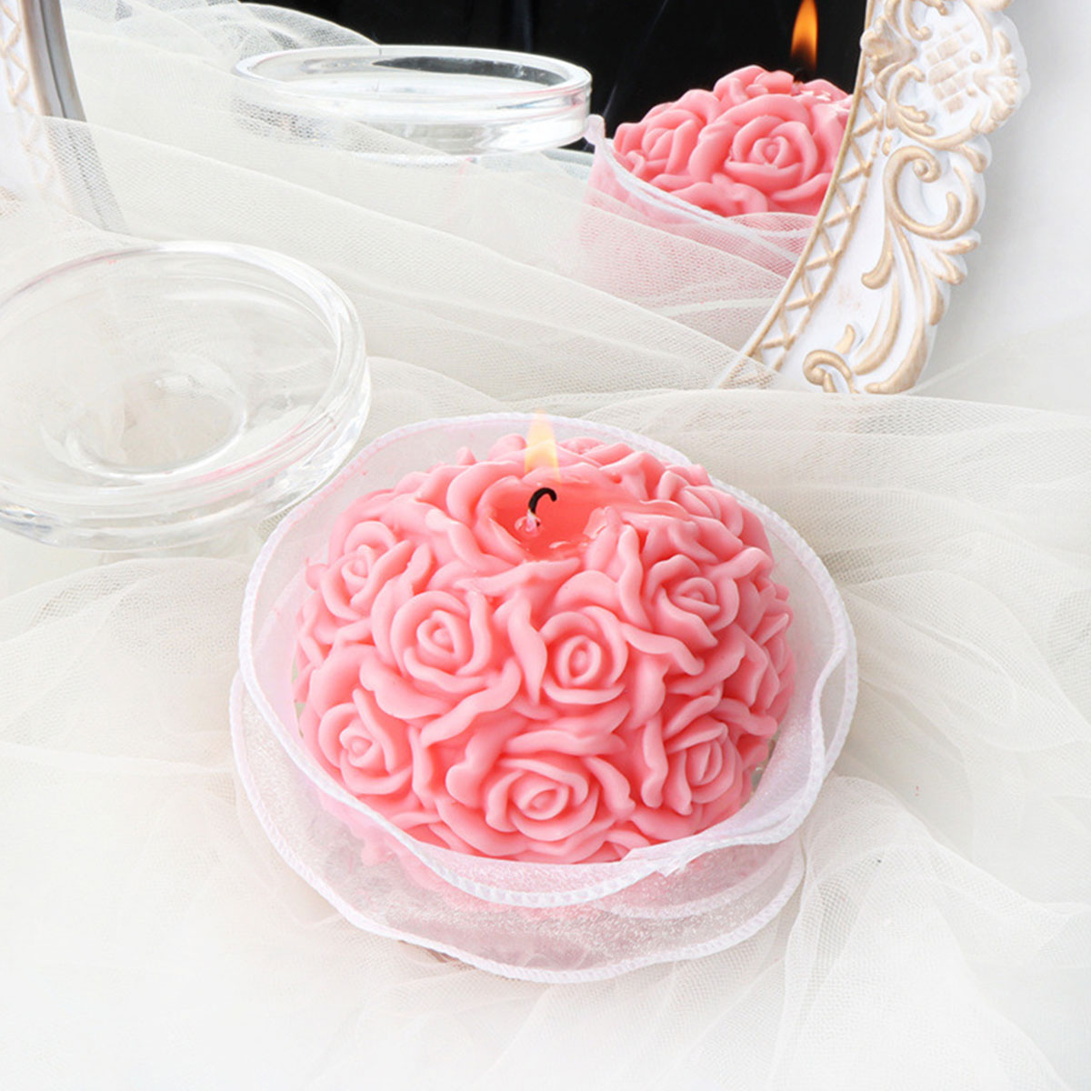 Multi Size Bloem Serie Kaarsvo - Ice Mold Sphere recensie en prijs