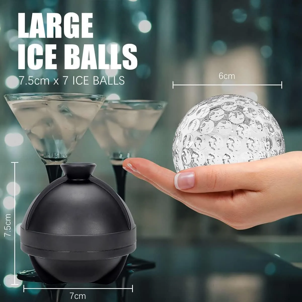 Food Grade Silicone Ice Ball M - Ice Mold Sphere recensie en prijs