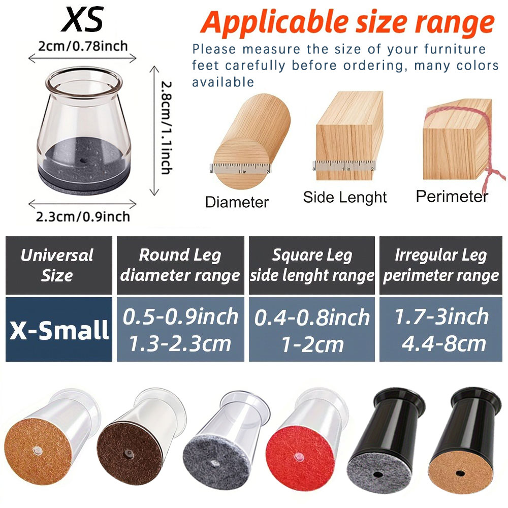 20PCS-Extra kleine stoelpootvl - Home Bar Stools recensie en prijs