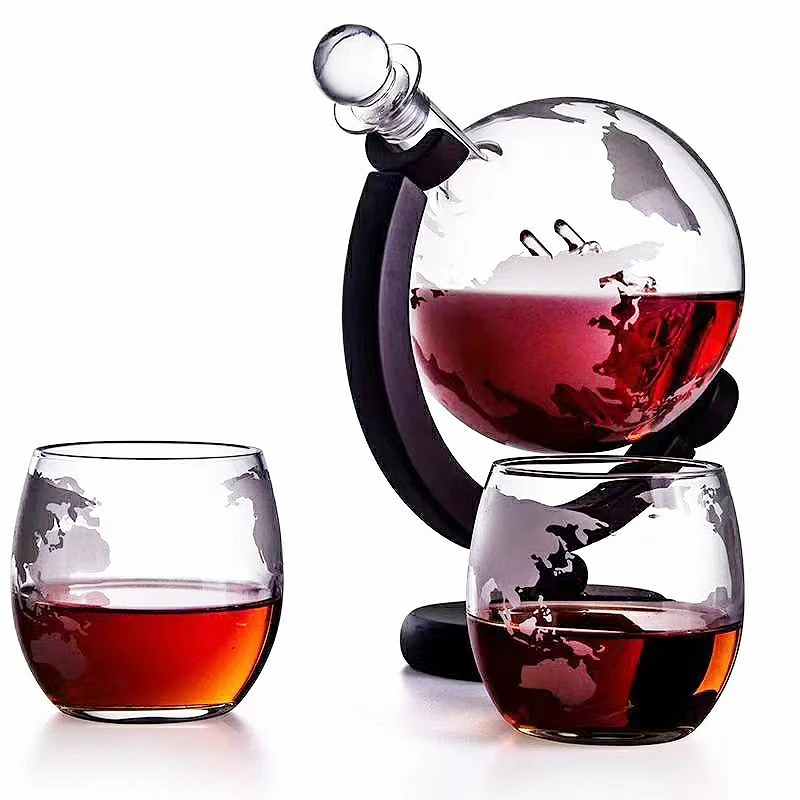 Whisky Glas Set Crystal Globe  - Decanter Globe Set recensie en prijs