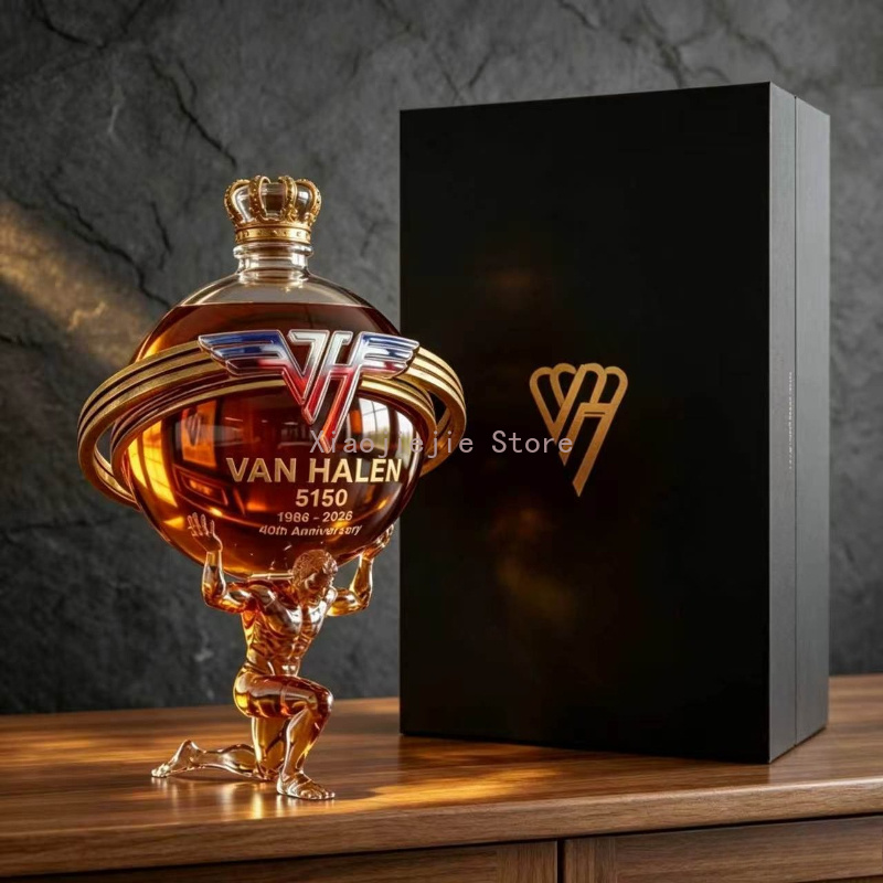 Van Halen Patroon Atlas Figuur - Decanter Globe Set recensie en prijs