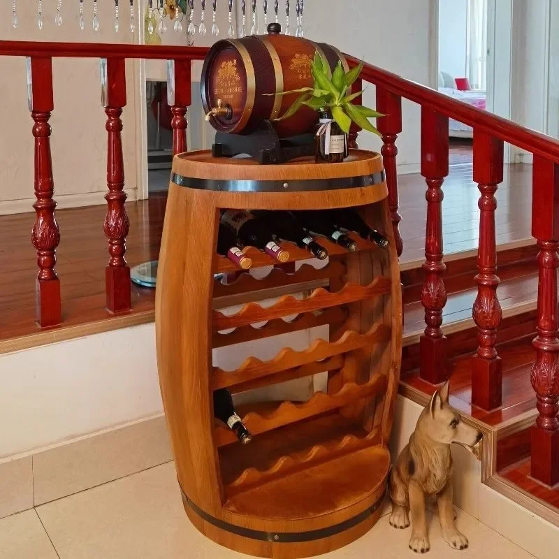 Massief houten wijnrek Eiken v - Home Bar Shelves recensie en prijs