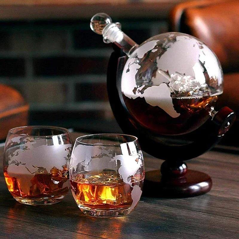 Creatieve Globe Karaf Set Met  - Decanter Globe Set recensie en prijs