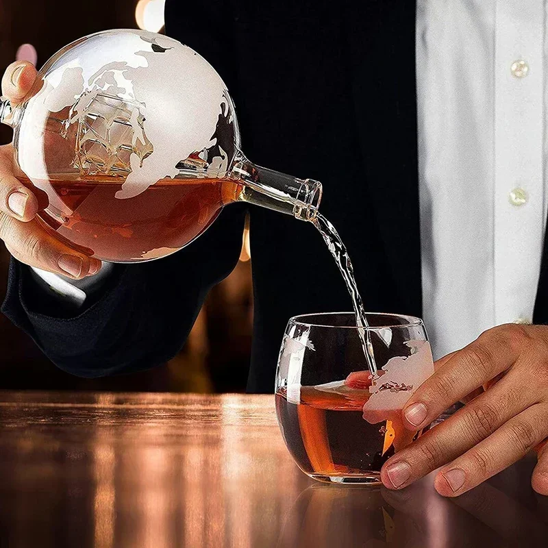 Creatieve Globe Karaf Set Met  - Decanter Globe Set recensie en prijs