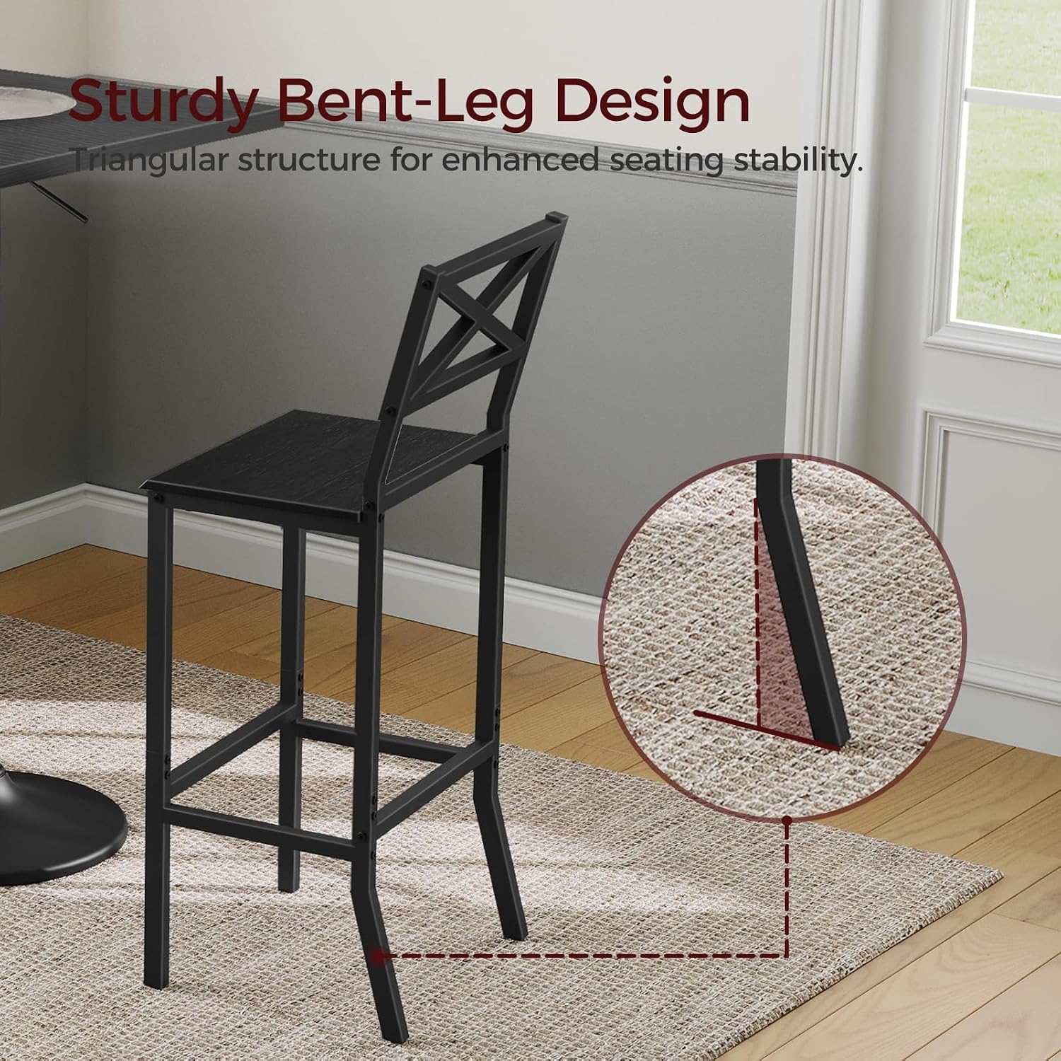 Barstoelen, set van 2 barstoel - Home Bar Stools recensie en prijs