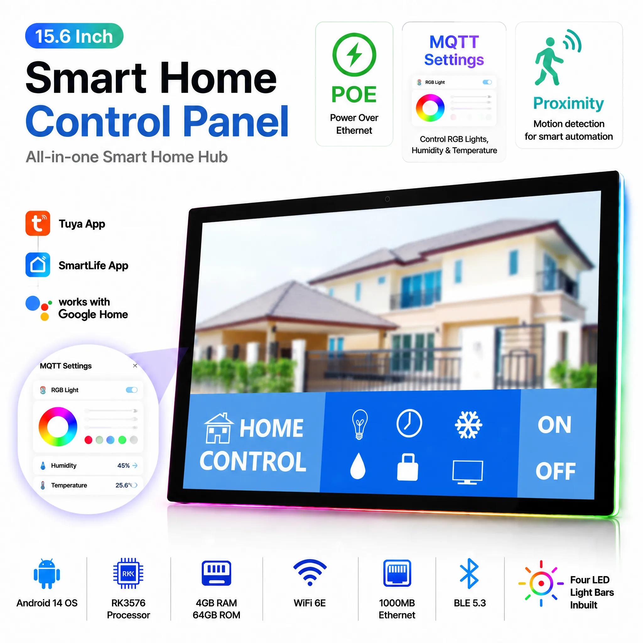 15,6 inch Inwall Smart Home Ta - Home Bar Android recensie en prijs