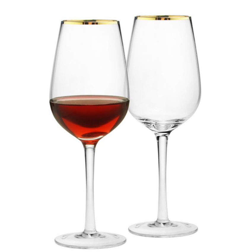 Goudomrande highball glazen, r - Highball Glass Set recensie en prijs