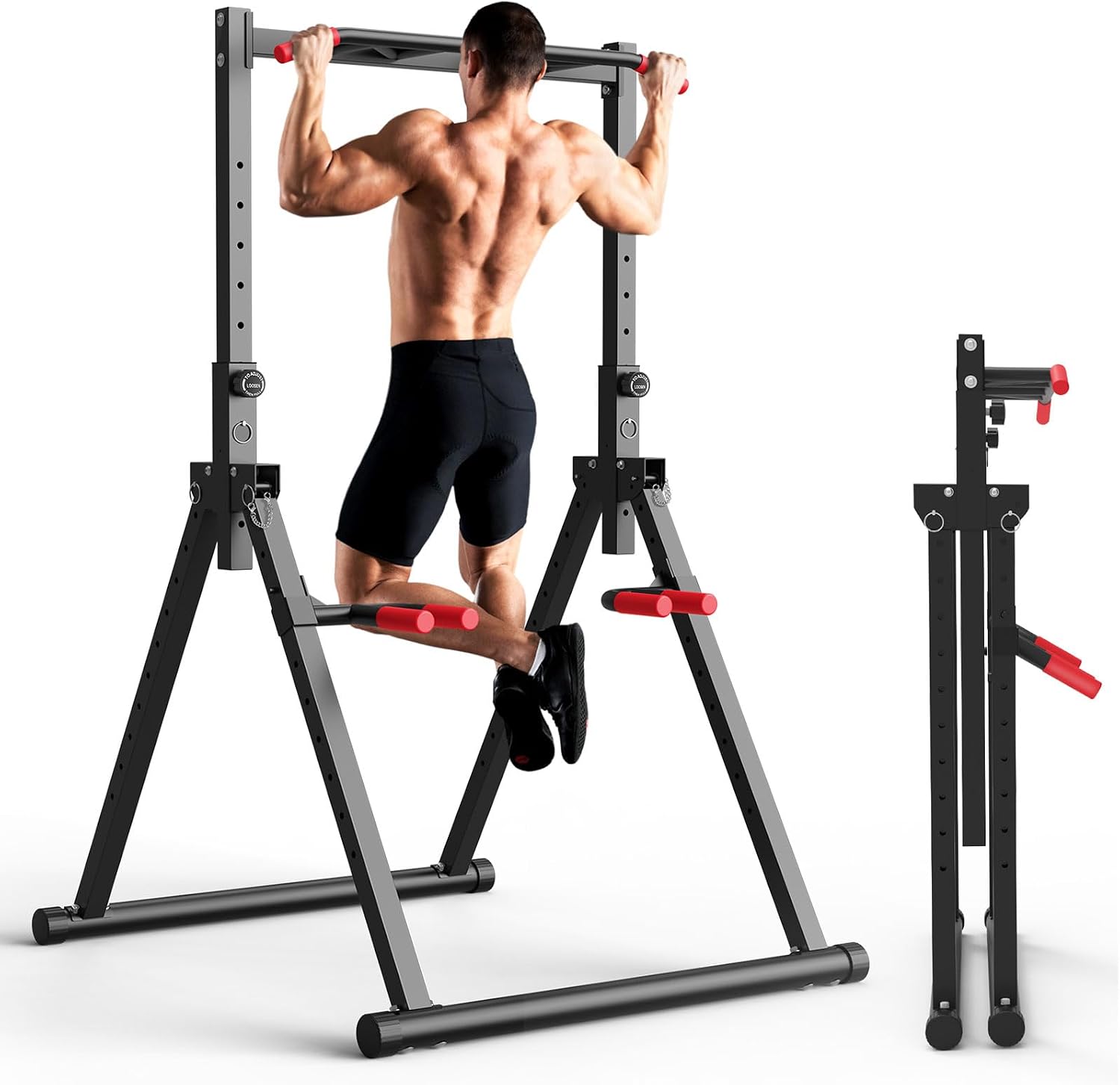 Opvouwbare Power Tower Dip Sta - Home Bar And Gym recensie en prijs