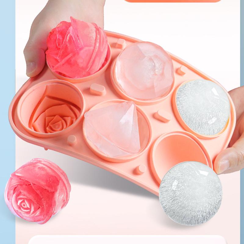 3D Rose Diamond Ronde Ijsblokj - Ice Mold Sphere recensie en prijs