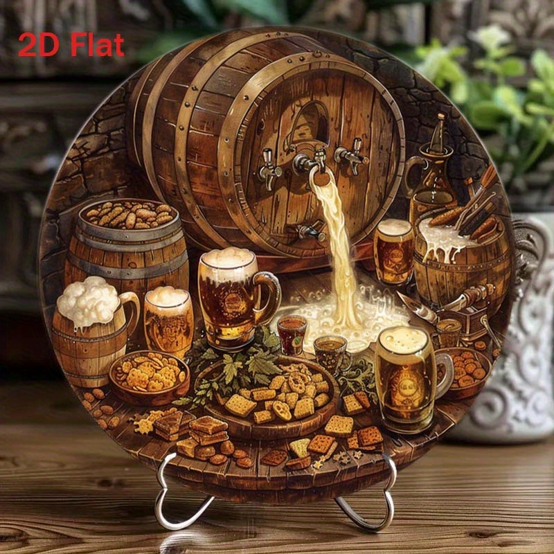 1Pc Ronde 2D Platte Aluminium  - Home Bar Cafe recensie en prijs