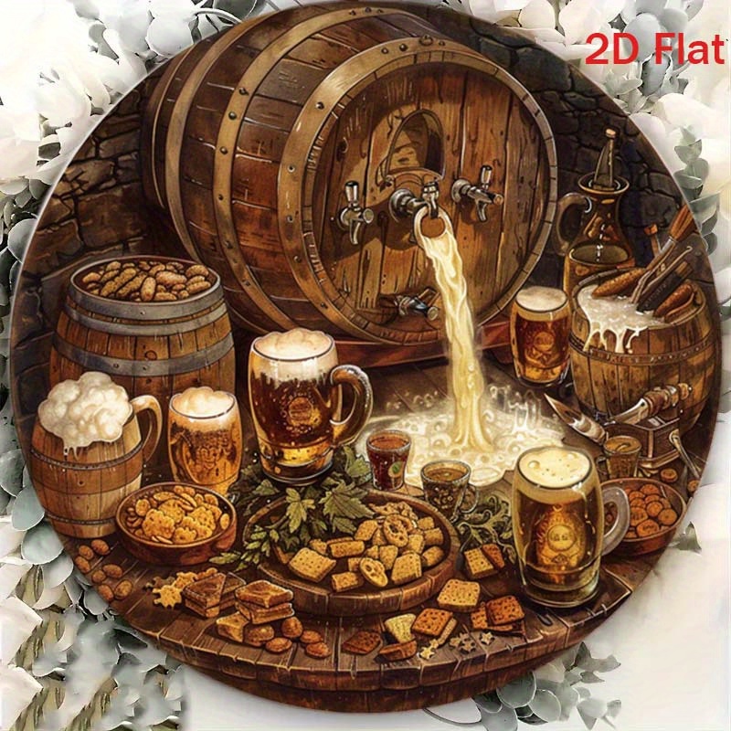 1Pc Ronde 2D Platte Aluminium  - Home Bar Cafe recensie en prijs