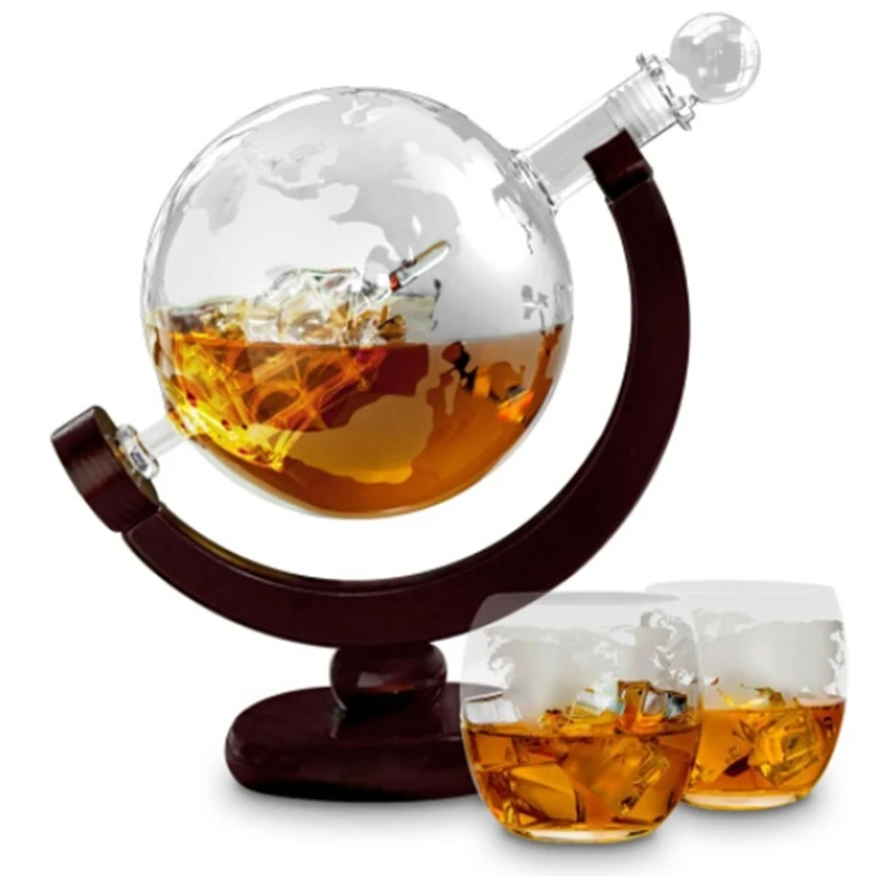 Aanpasbare globe-whiskykaraf - Decanter Globe Set recensie en prijs