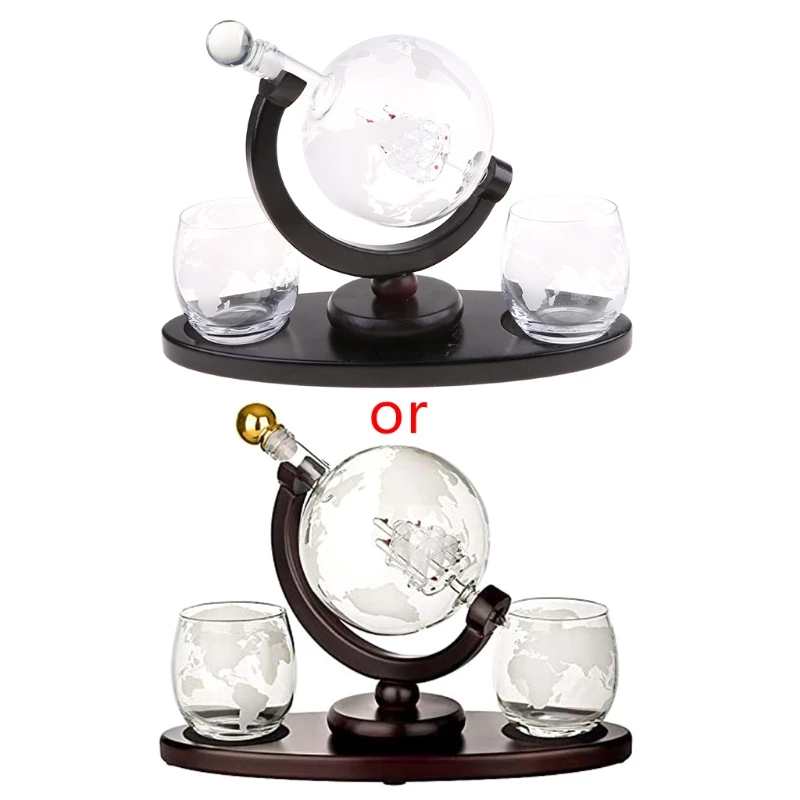 Aanpasbare globe-whiskykaraf - Decanter Globe Set recensie en prijs