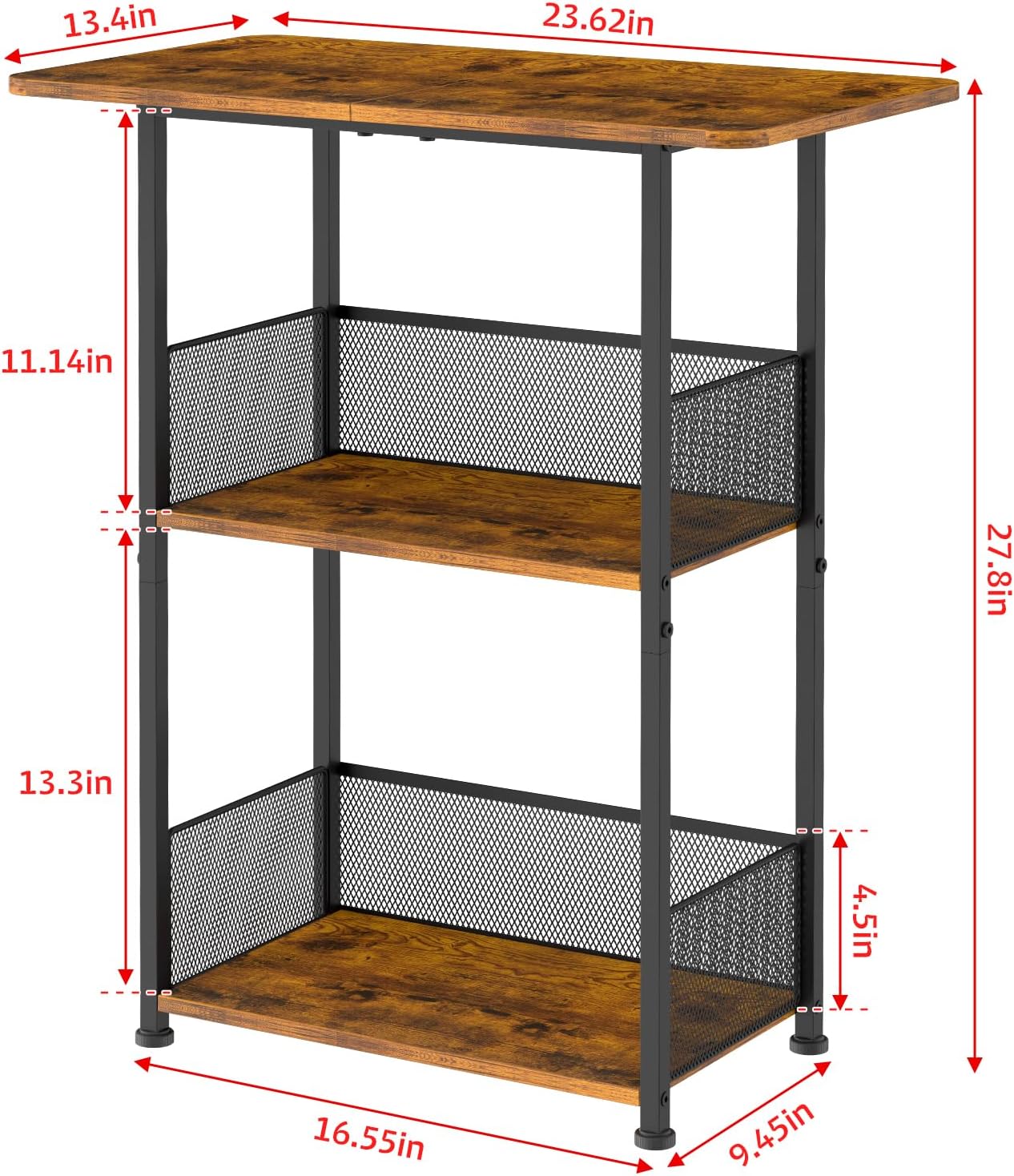 Mini Vloerstaande Koffiebar Sc - Home Bar Shelves recensie en prijs