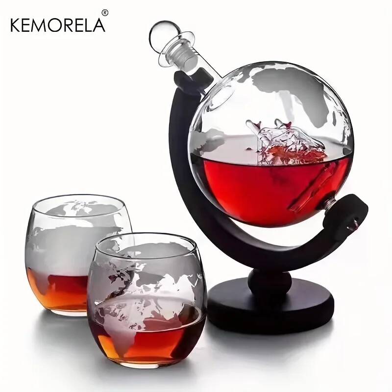 900ML Globe Whiskey Decanter S - Decanter Globe Set recensie en prijs