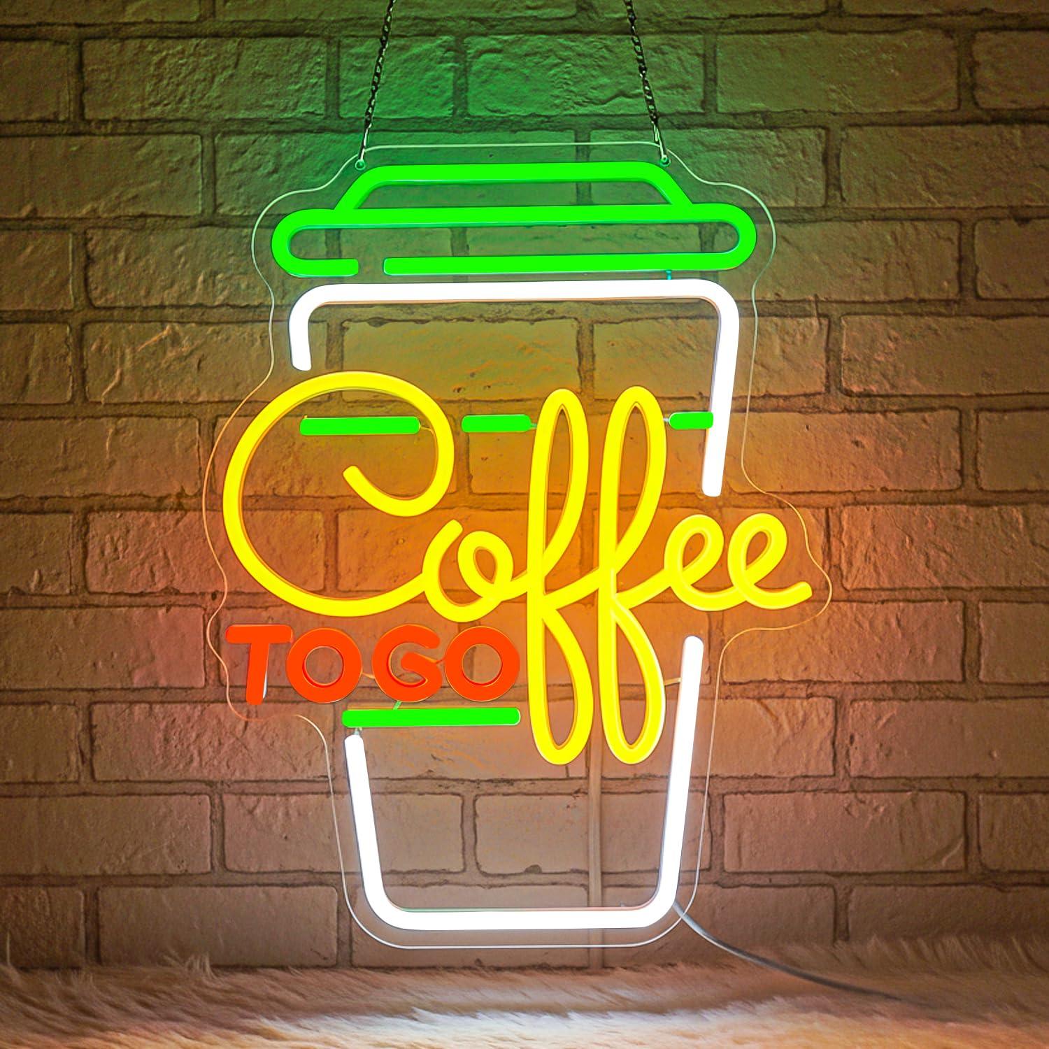 Koffie Neon Sign USB dimbare L - Home Bar And Kitchen recensie en prijs
