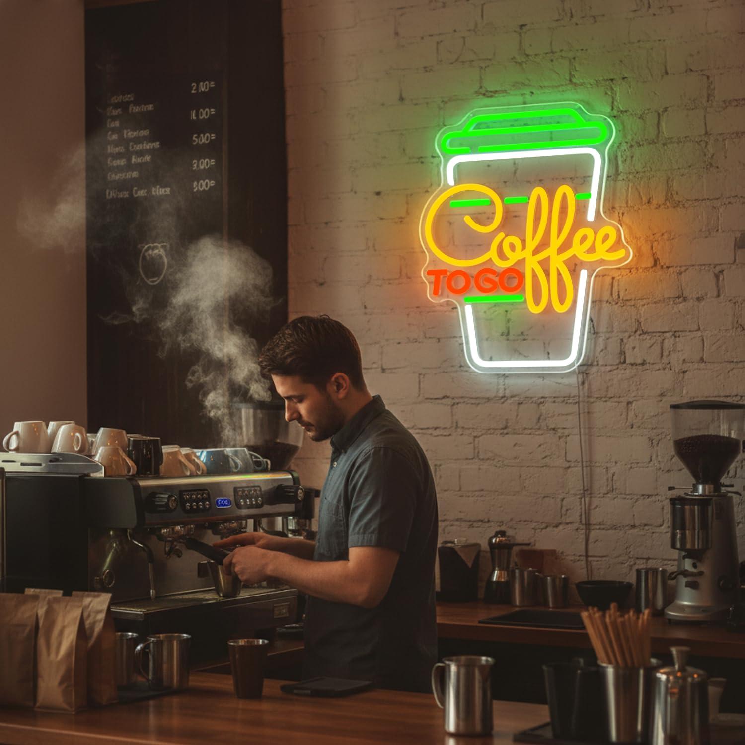 Koffie Neon Sign USB dimbare L - Home Bar And Kitchen recensie en prijs