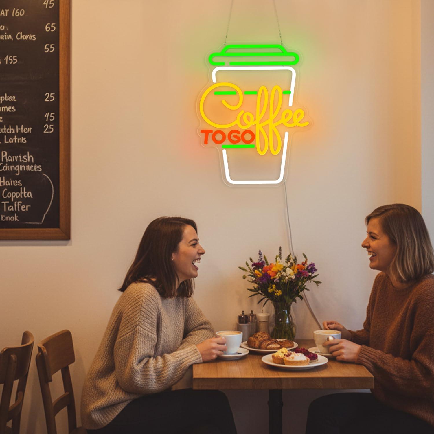 Koffie Neon Sign USB dimbare L - Home Bar And Kitchen recensie en prijs