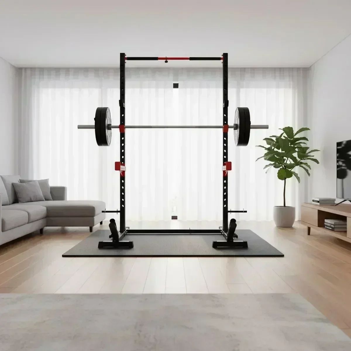 Verstelbaar Home Gym Squat Rac - Home Bar And Gym recensie en prijs