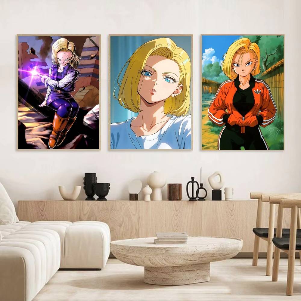 Anime DRAGON BALL Android 18 p - Home Bar Android recensie en prijs
