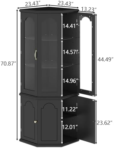 Hoekbar-kast met LED-verlichti - Home Bar Shelves recensie en prijs