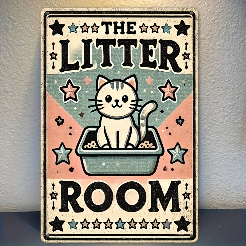 Retro kattenbak ijzeren metale - Home Bar And Restaurant recensie en prijs