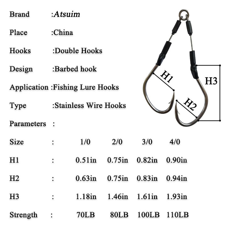 ALS 10Pairs Prikkeldraad Dubbe - Jigger Double Sided recensie en prijs