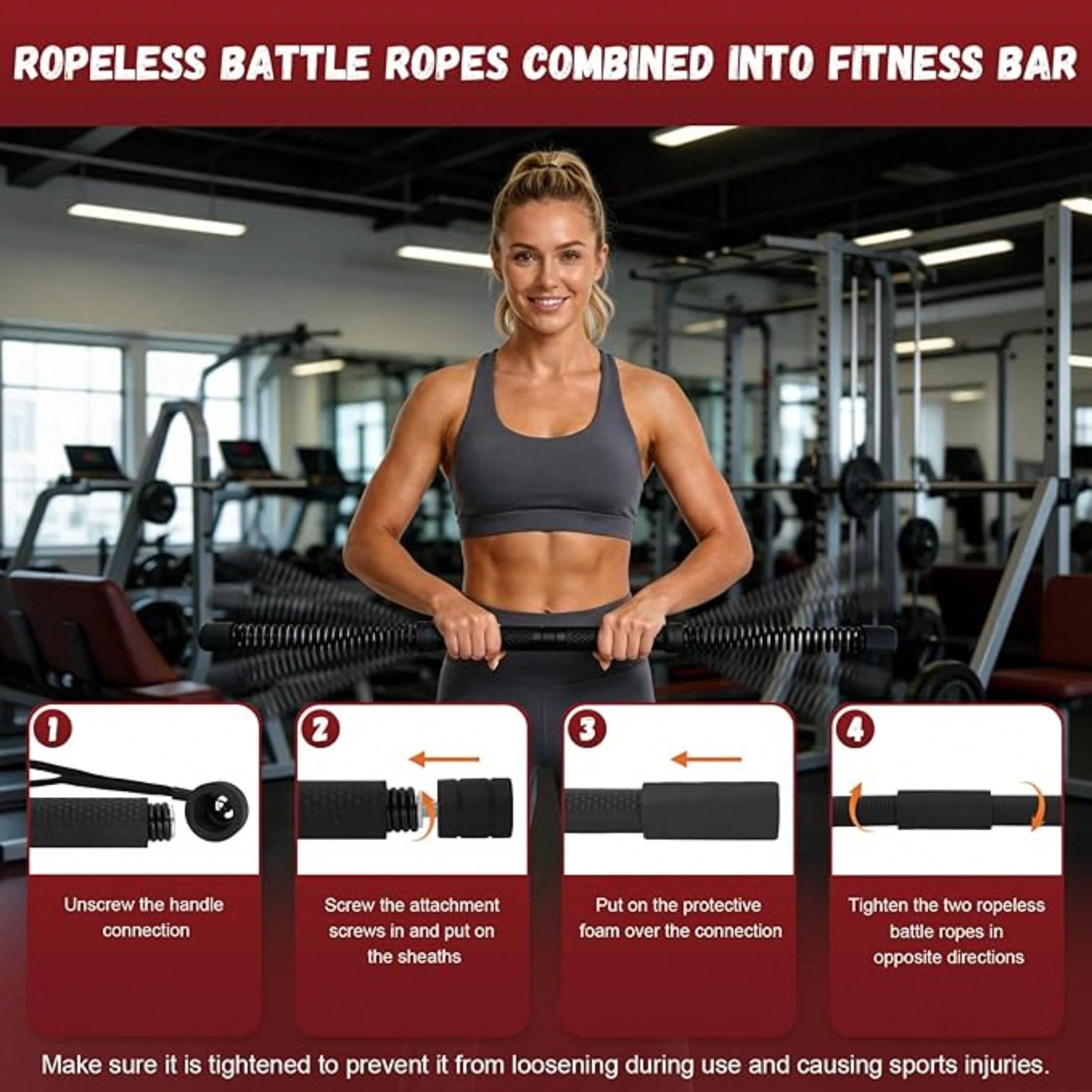 2-in-1 Verbeterde Draadloze Ba - Home Bar And Gym recensie en prijs