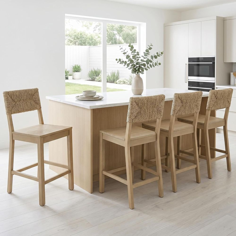 Set van 2 barkrukken met rugle - Home Bar Stools recensie en prijs