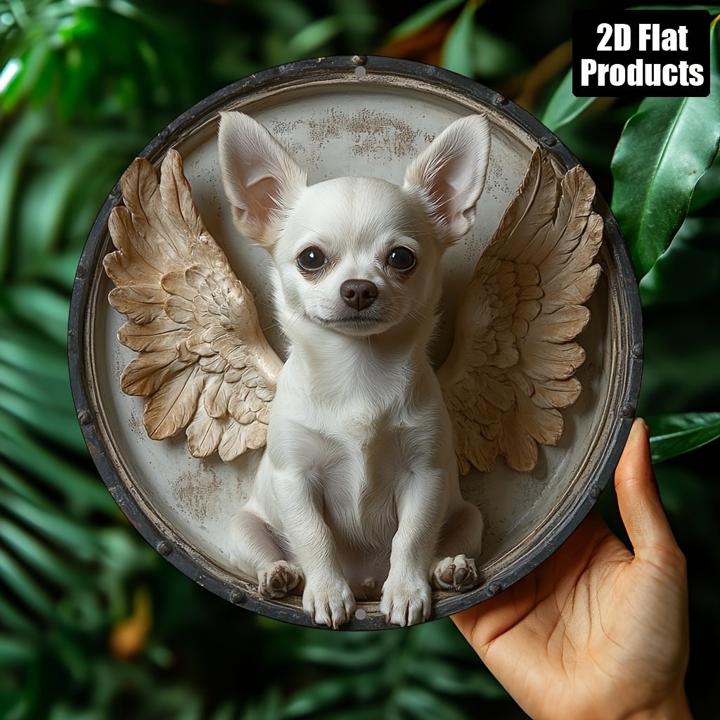 2D plat, 1pc, Chihuahua thema, - Home Bar And Kitchen recensie en prijs