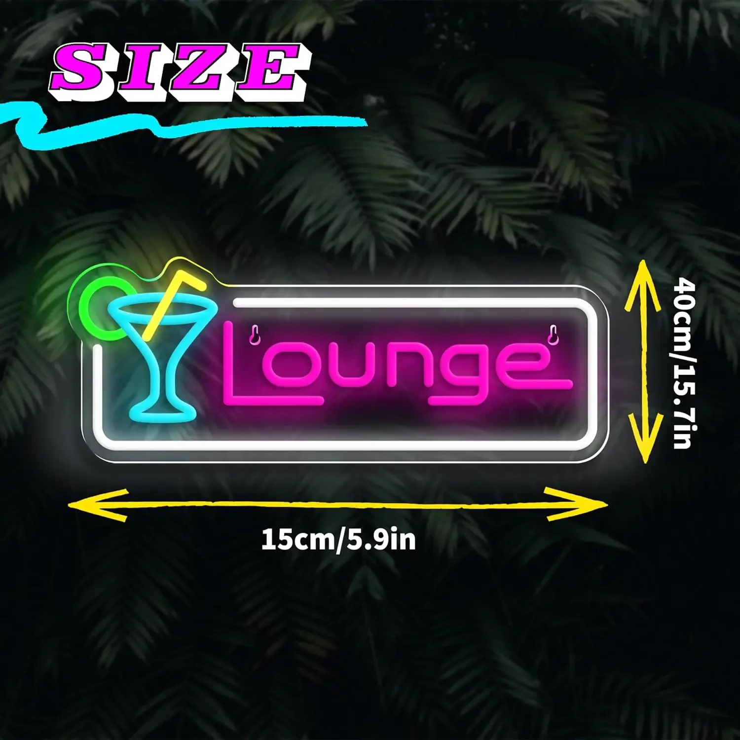 Lounge Cocktail LED Neon Licht - Home Bar Lounge recensie en prijs