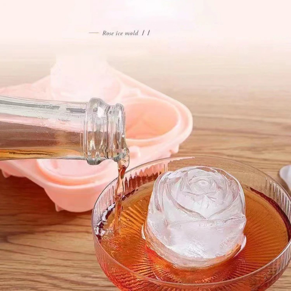 3D roosvormige siliconen ijsvo - Ice Mold Sphere recensie en prijs
