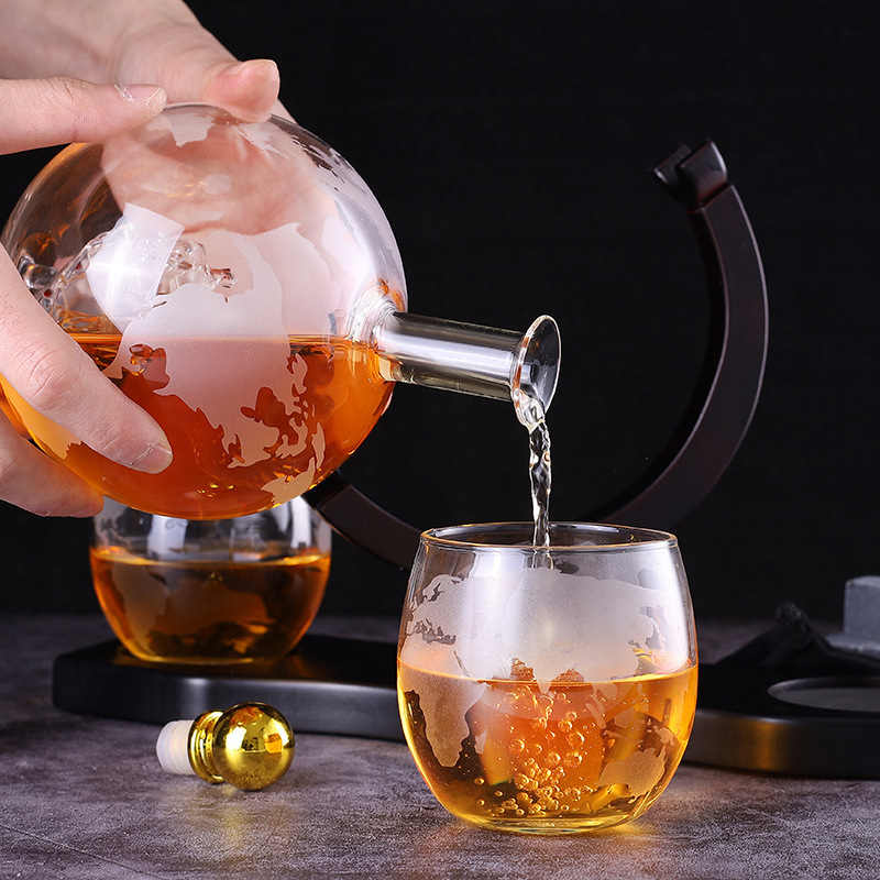 Creatieve Globe-karafset van 1 - Decanter Globe Set recensie en prijs
